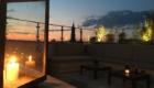 2016 11.05 monbijou Hotel Terrassen Pre Opening Sunset Sonne Untergang Blick Berlin Lounge